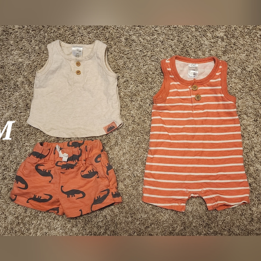 0-3 Month Boy Outfits